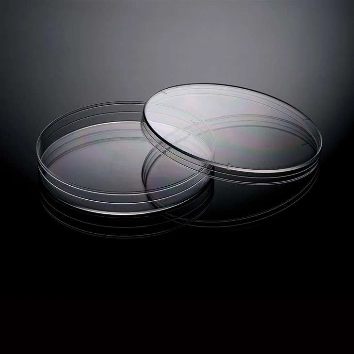 Vienreizējās lietošanas plastmasas Petri trauciņš LAB lietošanai, Petri trauciņš 90mm sterils