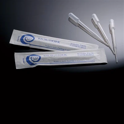 3 ml sterilas vienreizējās lietošanas graduētas pipetes